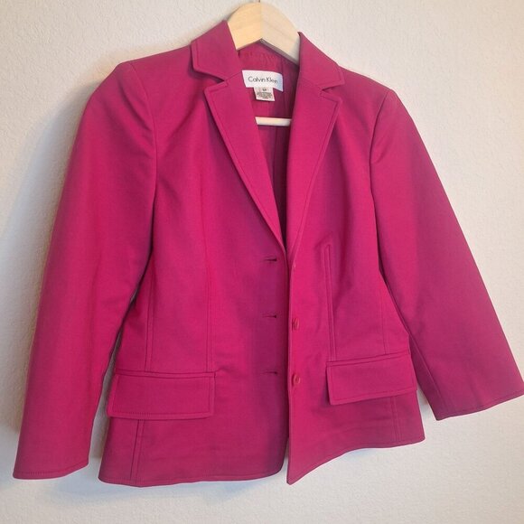 💙 Calvin Klein Blazer - Cotton - Picture 3 of 8